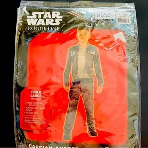 Disney Star Wars Rogue One, Cassian Andor, Childs Halloween costume.